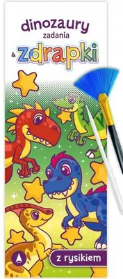 Immagine prodotto di Dinozaury. Zadania i zdrapki, 20 kart pracy