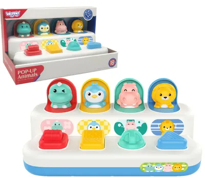 Obrázok produktu pre Woopie Baby – vzdelávacia hračka s vyskakujúcimi zvieratkami