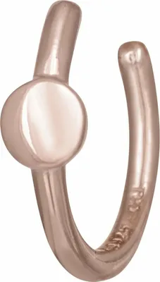 Produktbild von cai Ear Cuff 925/- Sterling Silber 0,9cm rot ohne Stein 274220127-2