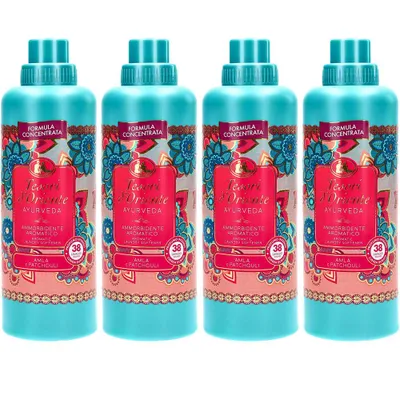 Produktbild von Tesori d'Oriente Ammorbidente Ayurveda konzentrierter Weichspüler 4x 760 ml