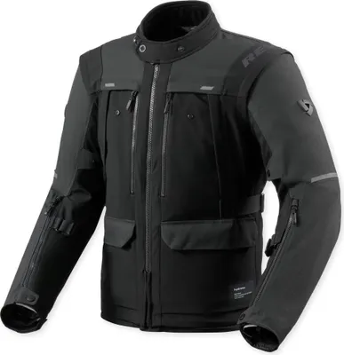 Produktbild von Revit Offtrack 3 H2O wasserdichte Motorrad Textiljacke, schwarz, M
