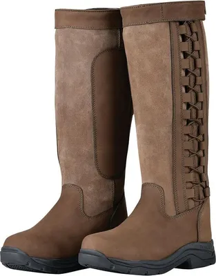 Obrázek produktu pro Dublin - "Pinnacle lll" Jezdecké kotníkové boty Jodhpur pro muže/dámy unisex, kožené WB2281 (42 EU) (čokoládová)