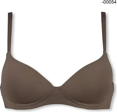 Produktbild von EMPORIO ARMANI Damen BH T-Shirt BH Microfiber Wireless Padded Bra, Farbe:Grau, Unterbrustumfang:70, Cup:C, Artikel:9A284-164001-00054 dove grey