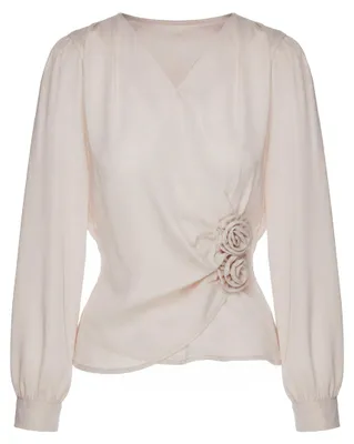 Image de Chemisier pour femme LUREA - rose, taille XS