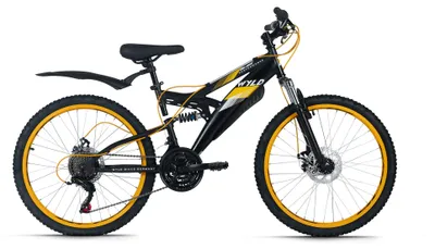 Produktbild von WYLD Mountainbike Fully 24'' Bliss schwarz 18 Gänge RH 38 cm WYLD 332K, 333K, 334K, 335K