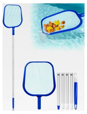 Produktbild von Feinmaschiger Poolkescher 150 cm für Schwimmbad, Teich und Planschbecken