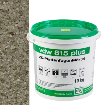 Produktbild von VDW 815 plus 2K-Fugenmörtel Natur, 10 kg