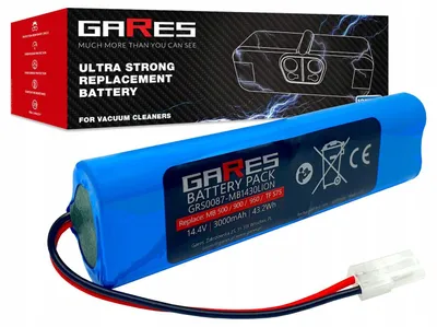 Zdjęcie produktu dla GARES Akumulator Bateria do Tefal Xplorer Serie 75 | 14,4V 3Ah | Seria Wzmocniona High-Performance | Wysoka Moc