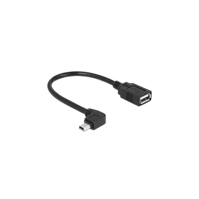 Produktbild von DeLOCK 83245, 0,16 m, USB A, Mini-USB B, Schwarz