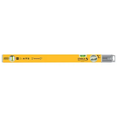 Obrázok produktu pre Stabila 80 T, Tesárska vodováha, 0,8 m, Žltá, 0,5 mm/m, Hliník