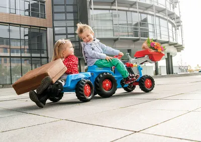 Obrázok produktu pre Rolly Toys Trettraktor Classic + Anhänger inkl. Schaufel, von 2,5 - 5 Jahre