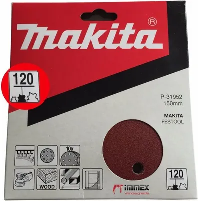 Produktbild von Makita P-31952, 10 Stück(e), 150 mm, 150 mm