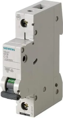 Produktbild von 5SL6102-7 Sicherungsautomat 1pol. C 2A
