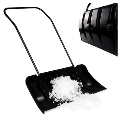 Produktbild von Schneeschaufel 82 cm mit Rädern und ergonomischem Griff