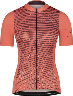 Produktbild von SHIMANO Kurzarm Fahrradtrikot - COLORE - Rosa L