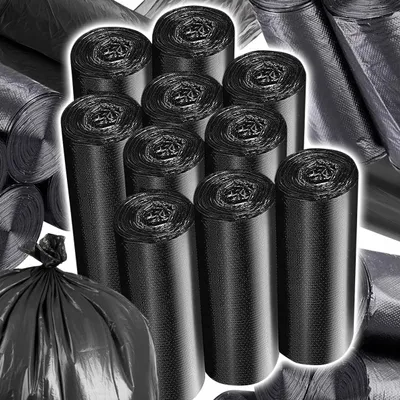 Produktbild von Müllsäcke 160L Schwarz Classic Strong 10 Rollen