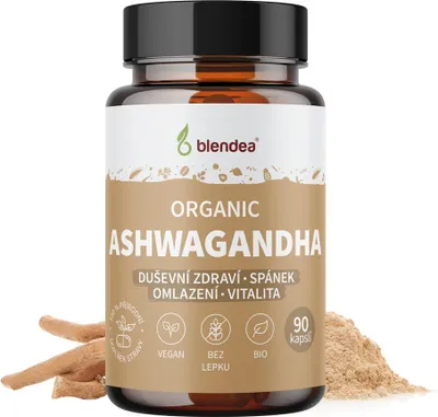 Obrázek produktu pro Blendea Ashwagandha Organic 90 kapslí