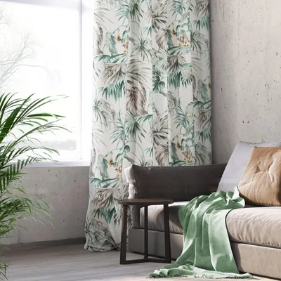 Obrázok produktu pre Záves SELVA béžovo zelený 140x300