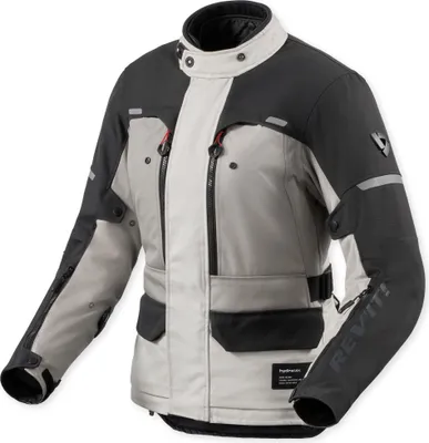 Produktbild von Revit Outback 5 H2O wasserdichte Damen Motorrad Textiljacke, silber/schwarz, 46