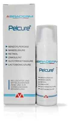 Produktbild von Pelcure Hautpflege Gel gegen Akne und Mitesser mit Benzoylperoxid 30 ml