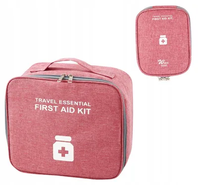 Produktbild von EdiBazzar Reise-Organizer Medizinisches Erste-Hilfe-Taschenset 2-teilig