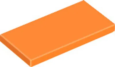 Immagine prodotto di 100 pezzi LEGO, parte c. 87079, arancione (arancione)