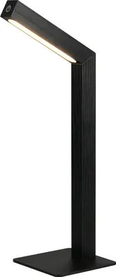 Immagine prodotto di Lampada da tavolo a LED, MDF, nero, touch dimmer, H 37,5 cm