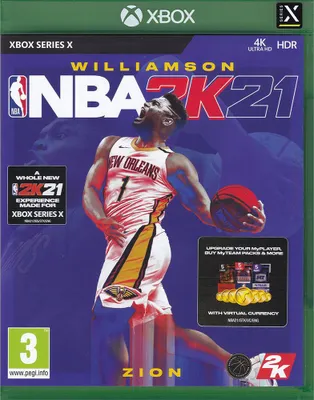 Produktbild von 2K NBA 2K21, Xbox Series X, Multiplayer-Modus, E (Jeder), Physische Medien