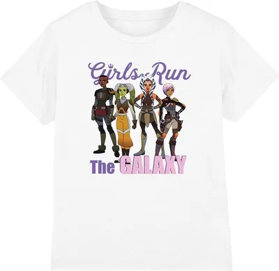 Immagine prodotto di Ahsoka - Maglietta "Galaxy Girls" per bambini TV3858 (128) (Bianco)