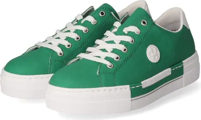 Produktbild von Rieker Damen Low Sneaker Grün Synthetik Größe: 41