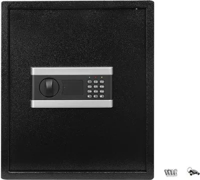 Produktbild von Elektronischer Tresor mit Schlüsselsperre und Alarmanlage - 38x31x45 cm - 14,7 kg