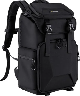 Produktbild von K&F CONCEPT Hartschalen-Kamerarucksack, wasserdichte SLR/DSLR-Kameratasche, 25 l, grosse Fototasche mit 15,6-Zoll-Laptopfach, Regenschutz fuer Frauen, Maenner, Fotografen