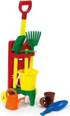 Produktbild von Siva 20212 - Trolley Gartenwerkzeug 8-teilig