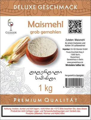 Produktbild von Gergili Maismehl grobgemahlen