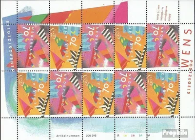 Produktbild von Briefmarken Niederlande 1993 Mi 1462-1463 Kleinbogen (kompl.Ausg.) postfrisch Grußmarken