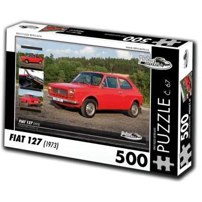 Image de RETRO-AUTA Puzzle n° 67 Fiat 127 (1973) 500 pièces