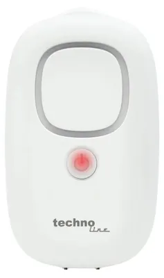 Produktbild von Technoline PA 300, Sensmitter, Weiß, Kabellos, Akku, LR44, 48 mm