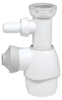 Image de Siphon universel WIRQUIN 5078527 - TOUT EN 1 - prise machine à laver - réglable en hauteur