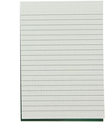 Produktbild von Briefblock A5 50 Blatt blanko 70g/qm holzfrei weiß Packung mit 10 Stück