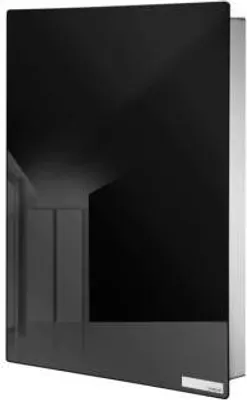 Produktbild von Blomus Schlüsselkasten, Glasmagnettafel Velio, Magnetwand, Schlüsselbrett, 40x30 cm, Schwarz, 65367