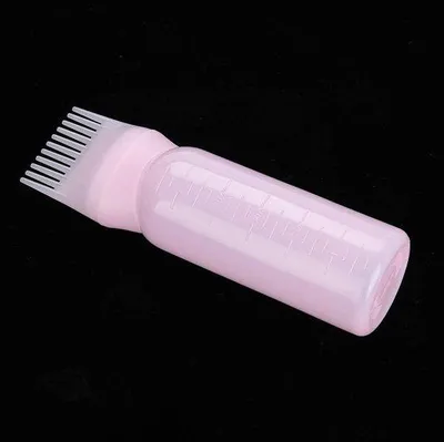 Immagine prodotto di Applicatore per olio colorante per capelli - Spazzola per capelli rosa - Accessorio