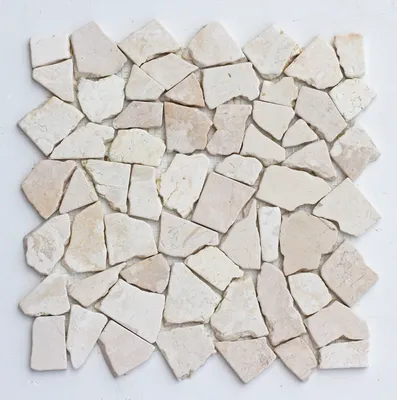 Produktbild von Mosaikfliesen Stein - M-003 - Bruchsteinmosaik Marmormosaik Wandfliesen Bodenfliesen - Naturstein Fliesen Lager Verkauf Stein-Mosaik Herne NRW
