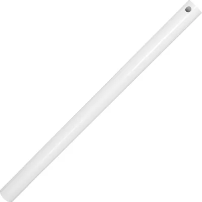 A white pole against a white background.