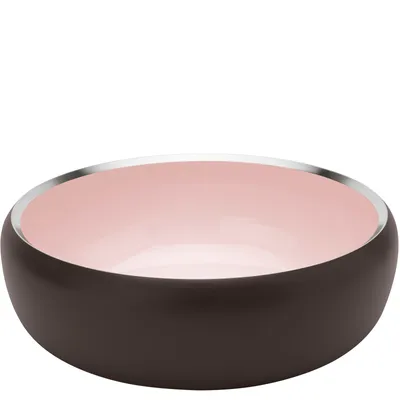Immagine prodotto di Stelton Schale Ora, Dekoschale, Schälchen, Edelstahl pulverbeschichtet, Dark Powder, Powder, D 30 cm, 102-1