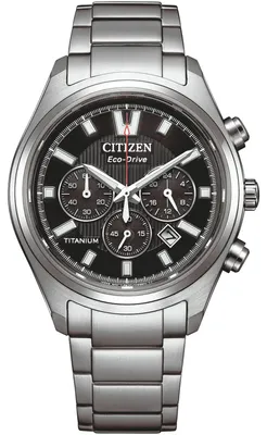 Produktbild von Citizen CA4750-51E Eco-Drive Herrenuhr Chronograph Solar Titan/Schwarz