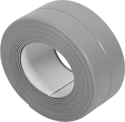 Produktbild von Dichtungsband Selbstklebend, 3.2m Wasserdichtes Flexibel Küche Fugenband Klebeband für Badezimmer Badewanne Toilette Dusche Boden Wand Kantenschutz(22mm*3.2M-Grau)