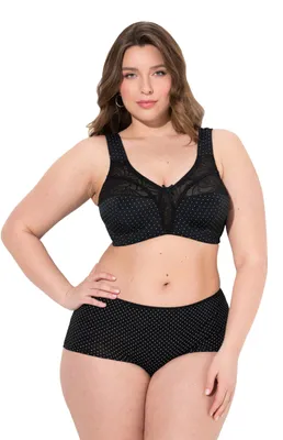 Produktbild von Ulla Popken Damen Entlastungs-BH schwarz 105E