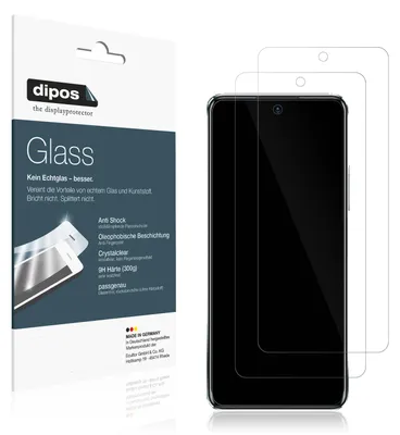 Zdjęcie produktu dla 2x folia ochronna dla Infinix Note 11 Pro - folia przeciwwstrząsowa 9H z plastikowego szkła dipos Glass