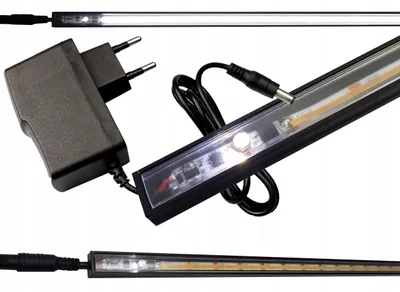 Produktbild von LED-ONE COB 60CM Unterbauleuchte Schwarz Dimmbar