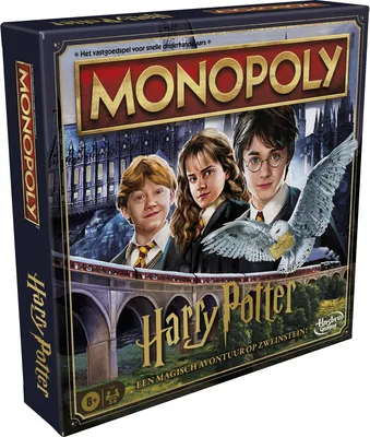 Produktbild von Hasbro Monopoly Harry Potter Brettspiel - Magisches Familienspiel